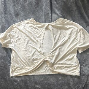 Cream Buffbunny Top with Twist